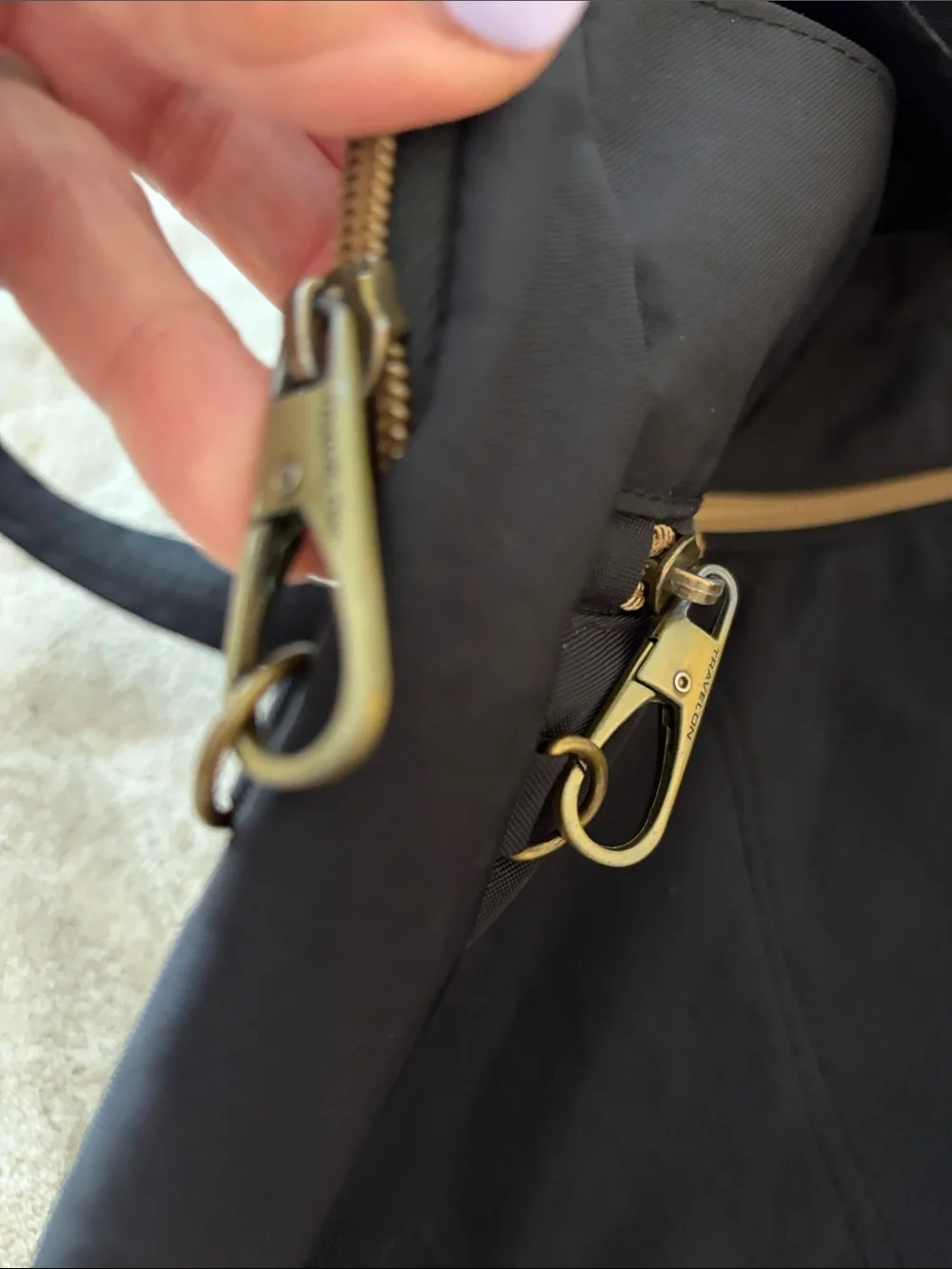 Travelon Anti-Theft Mini Backpack Black